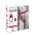 You2Toys - vibrator clitoridian purtabil (roșu)