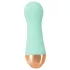 Cuties - mini vibrator verde, rezistent la apă, cu acumulator