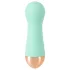 Cuties - mini vibrator verde, rezistent la apă, cu acumulator
