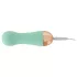 Cuties - mini vibrator verde, rezistent la apă, cu acumulator