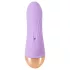 Cuties - mini vibrator cu braț pentru clitoris, reîncărcabil și rezistent la apă (mov)