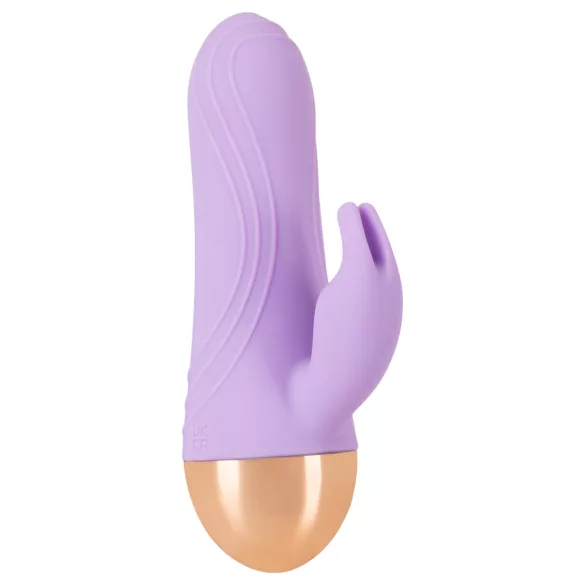 Cuties - mini vibrator cu braț pentru clitoris, reîncărcabil și rezistent la apă (mov)