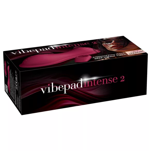 Vibepad Intense 2 - pernă vibratorie cu telecomandă (roșie)