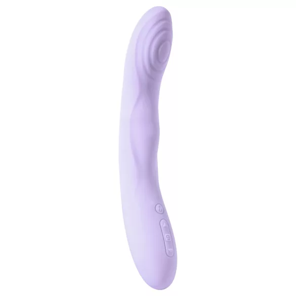 Svakom Selena - vibrator pentru punctul G cu încălzire și mișcare de împingere (mov)