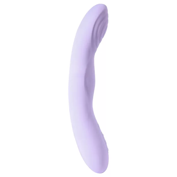Svakom Selena - vibrator pentru punctul G cu încălzire și mișcare de împingere (mov)