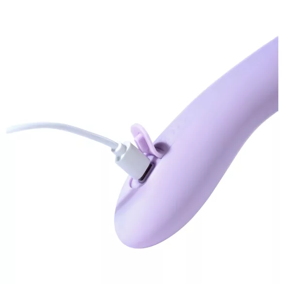 Svakom Selena - vibrator pentru punctul G cu încălzire și mișcare de împingere (mov)