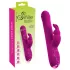 Sweet Smile - vibrator cu braț rotativ pentru clitoris, cu împingere (roz)