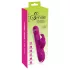Sweet Smile - vibrator cu braț rotativ pentru clitoris, cu împingere (roz)