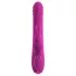Sweet Smile - vibrator cu braț rotativ pentru clitoris, cu împingere (roz)