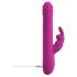 Sweet Smile - vibrator cu braț rotativ pentru clitoris, cu împingere (roz)
