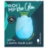 ROMP Rose Glow - stimulator clitoridian cu unde de aer (albastru)
