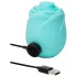ROMP Rose Glow - stimulator clitoridian cu unde de aer (albastru)