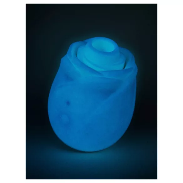 ROMP Rose Glow - stimulator clitoridian cu unde de aer (albastru)