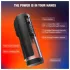 Arcwave Thruster - masturbator automat cu împingere și rotație (negru)