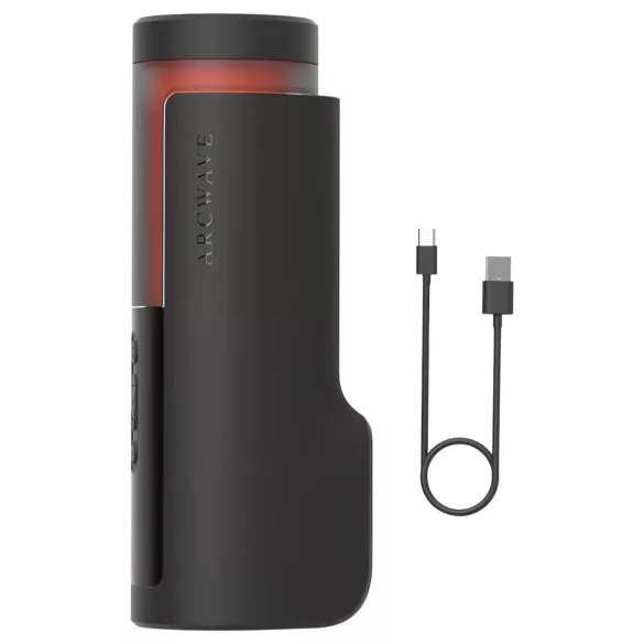 Arcwave Thruster - masturbator automat cu împingere și rotație (negru)