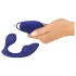 SMILE - vibrator anal și pentru chiloți cu telecomandă (albastru)