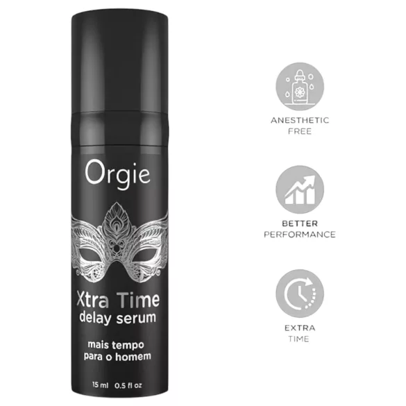 Orgie Xtra Time - ser pentru întârzierea ejaculării - 15ml