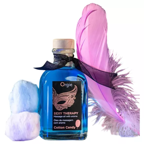 Orgie - Set uleiuri de masaj - aromă de vată de zahăr