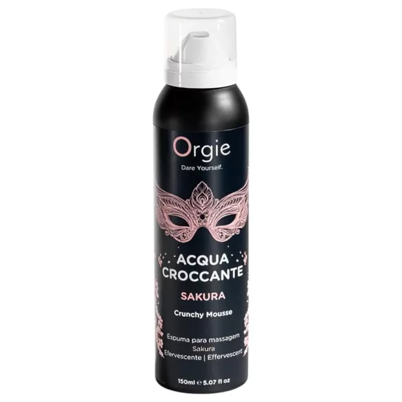 Orgie - spumă de masaj efervescentă - floare de cireș - 150ml