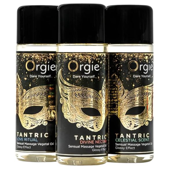 Orgie Tantric - Set uleiuri de masaj senzual (3x30ml)