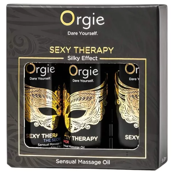 Orgie - Set uleiuri pentru masaj senzual - 3 x 30 ml