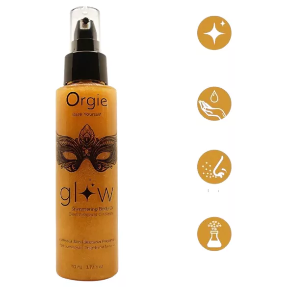 Orgie - ulei de corp strălucitor - 110ml