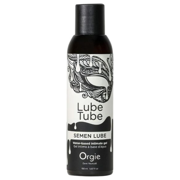 Lubrifiant Orgie Lube Tube - Textură de Spermă Sintetică (150ml)