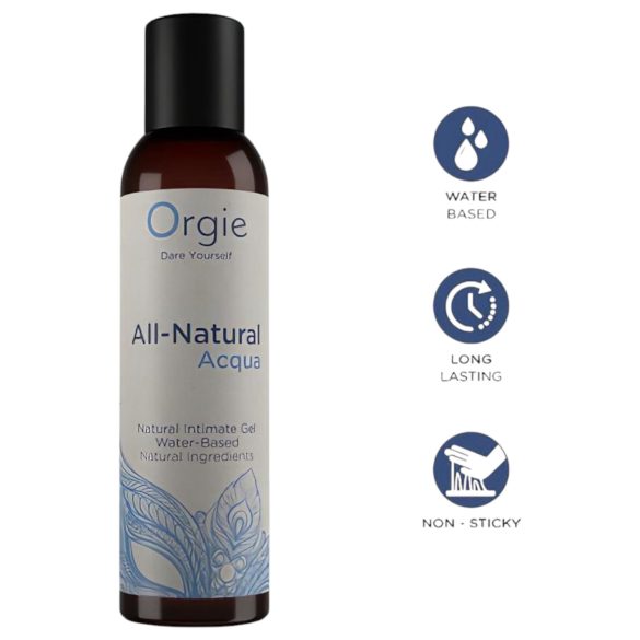 Orgie - lubrifiant pe bază de apă - natural - 150ml