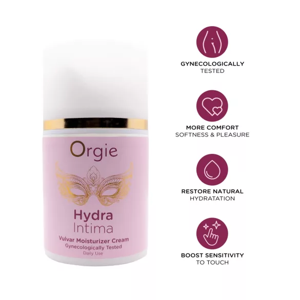 Orgie Hydra Intima - cremă hidratantă pentru vulvă pentru utilizare zilnică (50 ml)