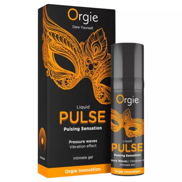Orgie Pulse - vibrator lichid (15 ml)