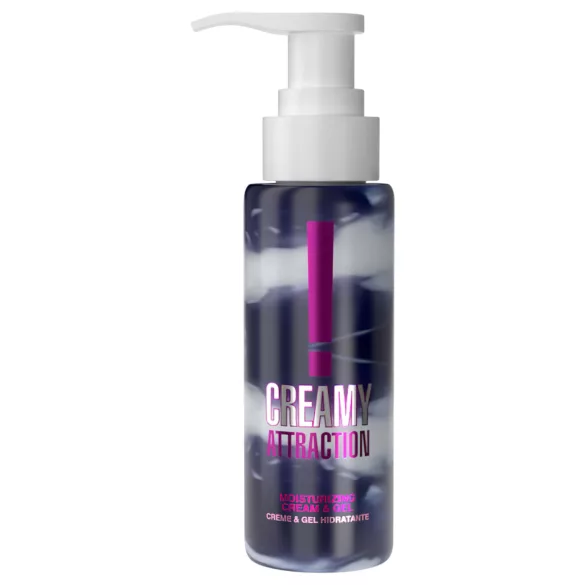 intt Creamy Attraction - cremă-gel sărutabilă - mure (100 ml)