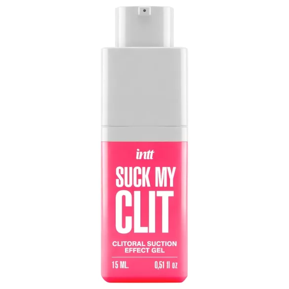 Intt Suck My Clit - gel de stimulare a clitorisului pentru femei - căpșuni (15 ml)
