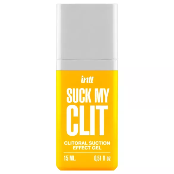 Intt Suck My Clit - gel de stimulare a clitorisului pentru femei - mango (15 ml)