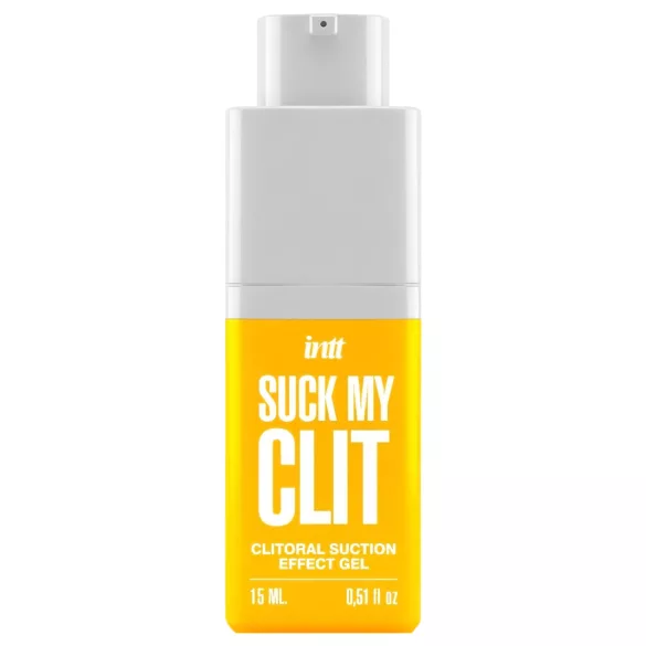 Intt Suck My Clit - gel de stimulare a clitorisului pentru femei - mango (15 ml)