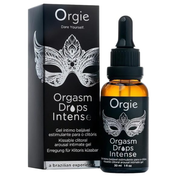 Orgie Orgasm Drops Intense - gel stimulant intim pentru femei (30ml)