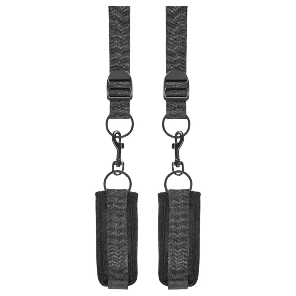 Obaie - set de legături sub saltea (negru)