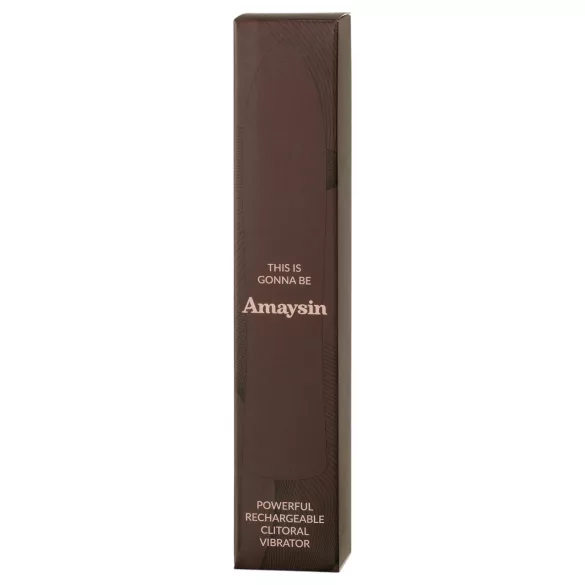 Amaysin - vibrator tip baghetă cu acumulator (albastru)