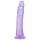 Baseks Jellies - dildo gelatinos cu ventuză (mov)