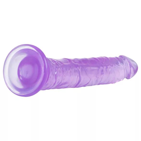 Baseks Jellies - dildo gelatinos cu ventuză (mov)
