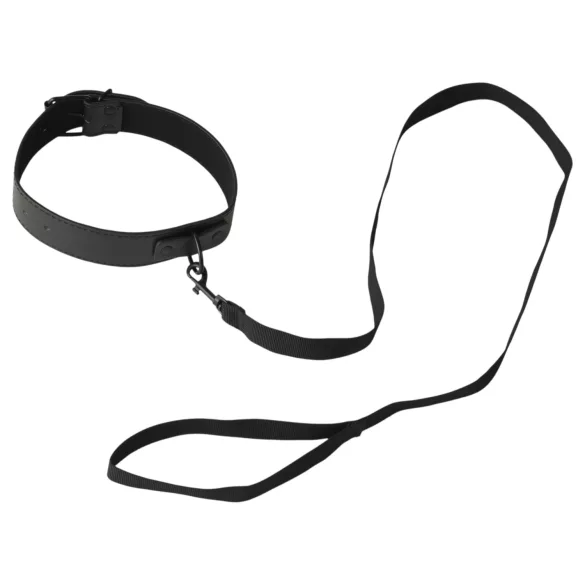 Baseks - set de legare cu bici și cleme pentru sfârcuri (negru)