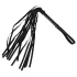 Baseks - set de legare cu bici și cleme pentru sfârcuri (negru)