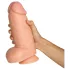 Willie City - dildo gros realist (culoarea pielii) - 24,5 cm
