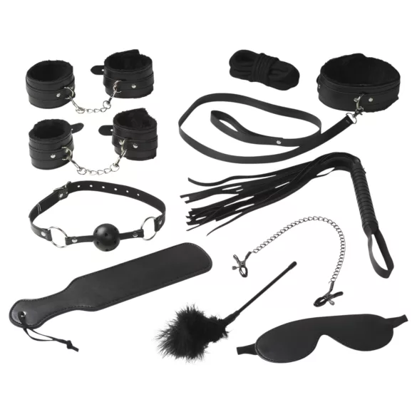 Baseks - set de legare moale pentru începători (negru) - 10 bucăți