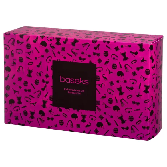 Baseks - set de legare moale pentru începători (negru) - 10 bucăți