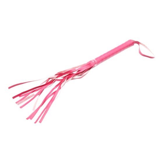 Biciușcă din piele ecologică - roz (42cm)