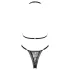 Obsessive Xenita – Set sutien model transparent (gri)