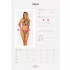 Obsessive Xenita – Set sutien model transparent (gri)
