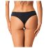 Obsessive Bella Rou - chiloți cu model floral (negru) - M/L