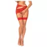 Obsessive - set lenjerie sexy cadou - 6 piese - roșu - L/XL