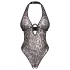 Obsessive Addia - body deschis cu model de leopard